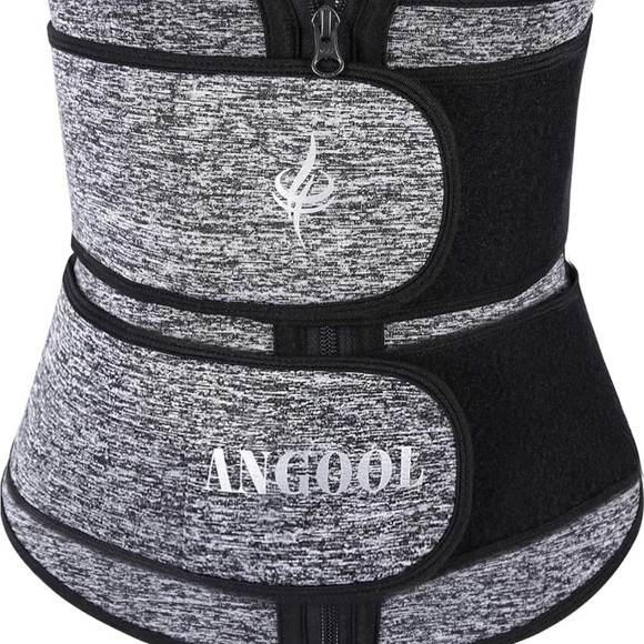 ANGOOL Neopren Waist Trainer for Women,Workout Plus Size Trimmer Belt - Picture 2 of 5